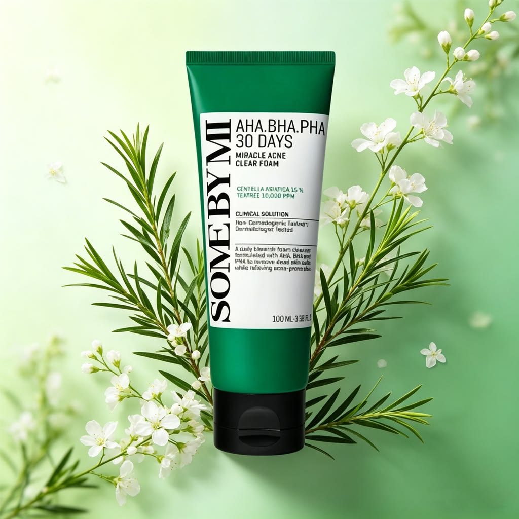 Some By Mi AHA, BHA, PHA 30 Days Miracle Acne Clear Foam 100ml