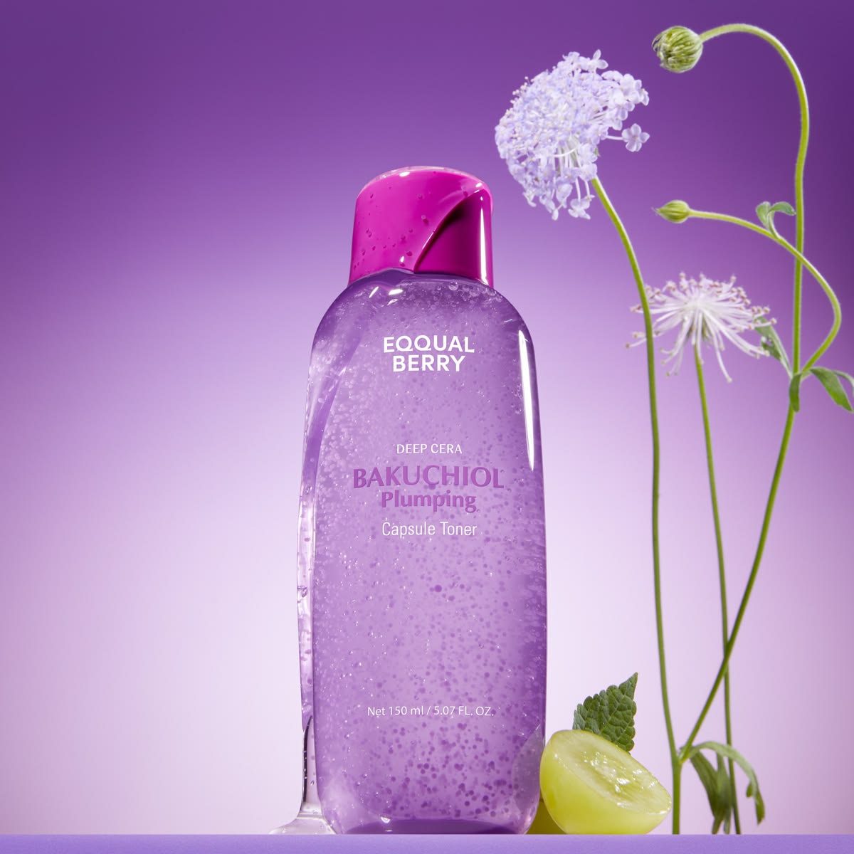 Eqqualberry Bakuchiol Plumping Capsule Toner 150ml