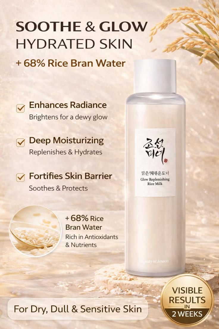 Beauty of Joseon Glow Replenishing Rice Milk Moisturizing Tonic 150ml