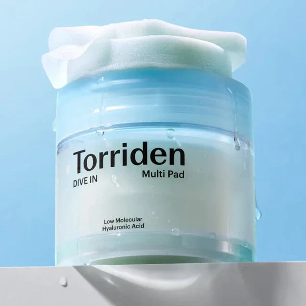 Torriden Dive-In - Low Molecule Hyaluronic Acid Multi Pad 80stks