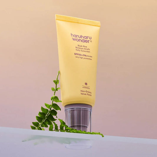 Haruharu Wonder Black Rice Moisture Airyfit Daily Sunscreen SPF50+/PA++++ 50ml