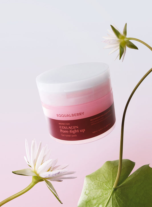 Eqqualberry Collagen Pore-Tight Up Gel Toner Pads 140ml/60pads
