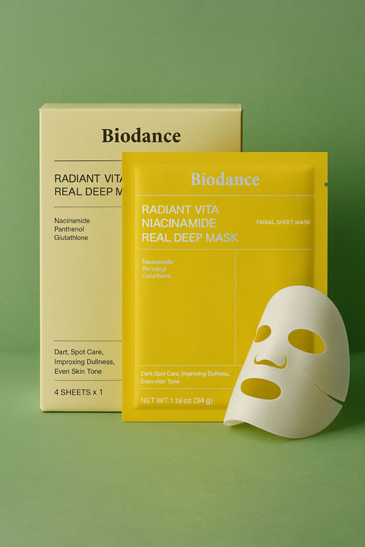 Biodance Radiant Vita Niacinamide Real Deep Mask 34gr