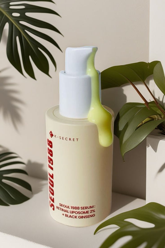 K-SECRET SEOUL 1988 Serum: Retinal Liposome 2% + Black Ginseng 30ml