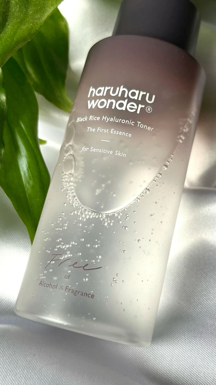 Haruharu Wonder Black Rice Hyaluronic Toner Fragrance Free 300ml