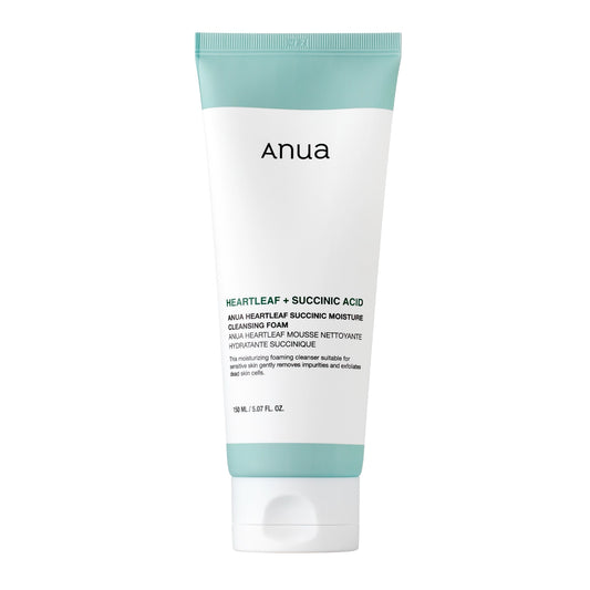 Anua Heartleaf Succinic Moisture Cleansing Foam 150ml