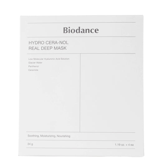 Biodance Hydro Cera-nol Real Deep Mask 4stks/34gram