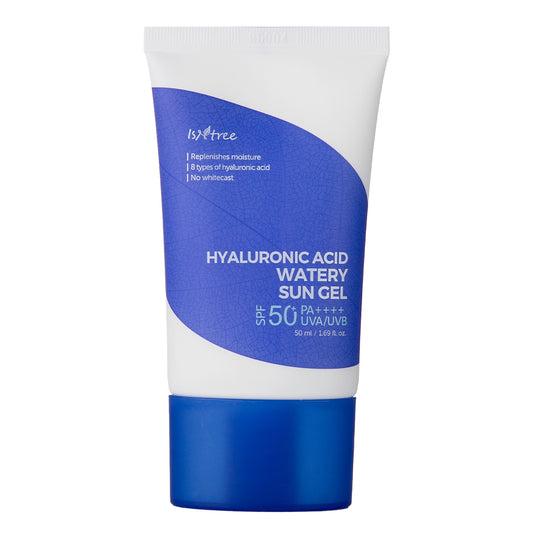 Isntree Hyaluronic Acid Watery Sun Gel SPF50+/PA++++ Lightweight Face Protection Cream 50ml