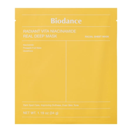 Biodance Radiant Vita Niacinamide Real Deep Mask 34gr