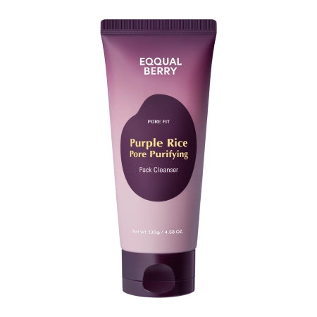 EQQUALBERRY Purple Rice Pore Purifying Cleanser 130gr