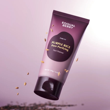 EQQUALBERRY Purple Rice Pore Purifying Cleanser 130gr