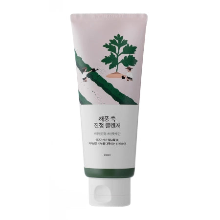 Round Lab Mugwort Calming Moisturizing and Soothing Face Wash Gel 150ml