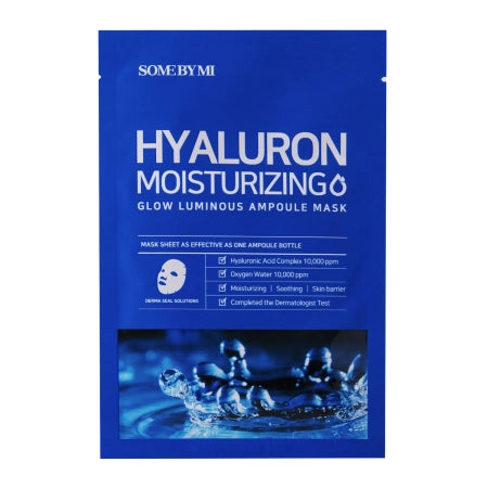 Some By Mi Hyaluron Moisturizing Glow Luminous Ampoule Mask 25gram