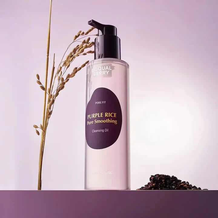 EQQUALBERRY Purple Rice Pore Smoothing Cleansing Oil 200ml