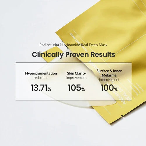 Biodance Radiant Vita Niacinamide Real Deep Mask 34gr