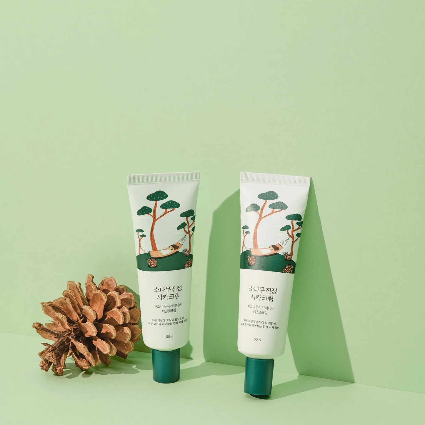 Round Lab Pine Calming Cica Cream Moisturizing and Nourishing Cream 50 ml